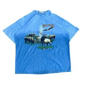American-vintage Men's Blue T-shirt